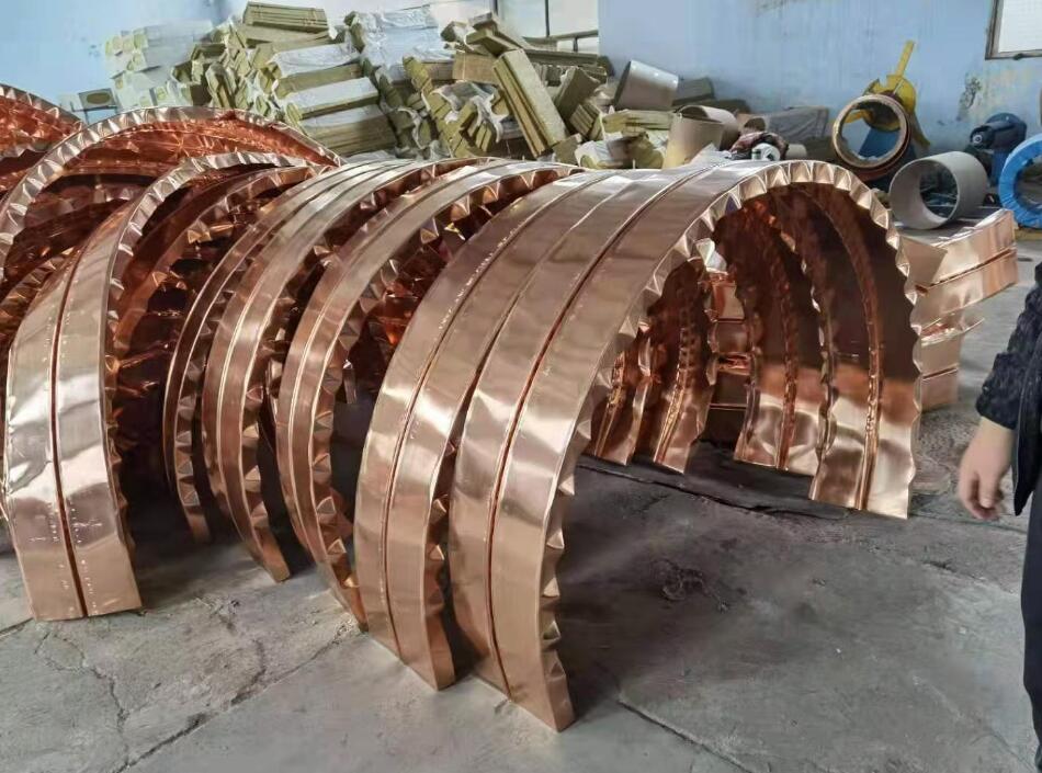 弧形止水紫銅帶